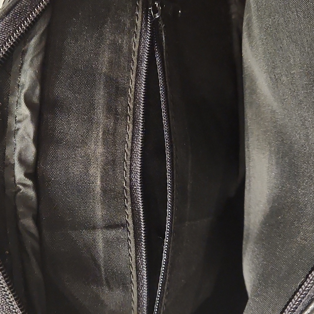Elegant Black Woven SHOULDER Or CROSSBODY Bag - Picture 9 of 12